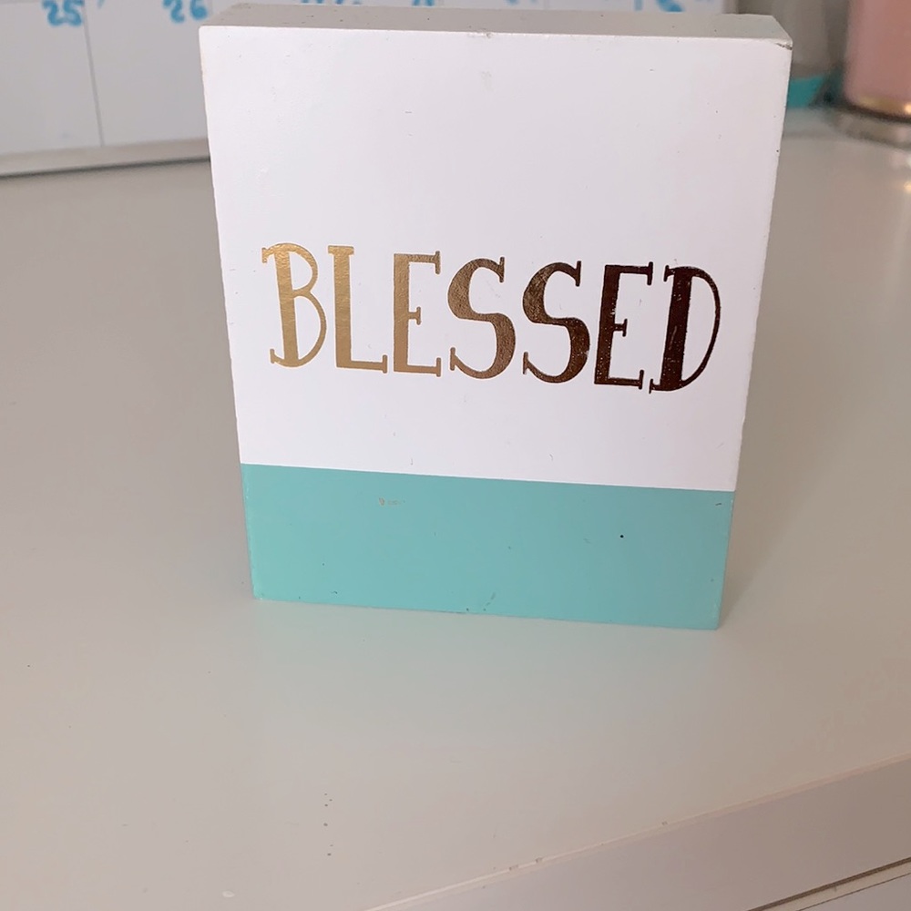 Blessed sign